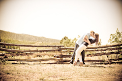durango rustic engagement portrait