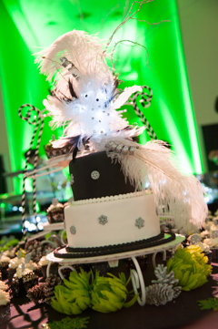 wedding cake reception sky ute casino and resort picture