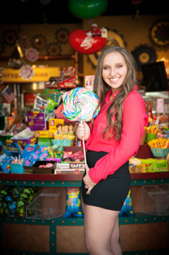 candy store durango senior pic