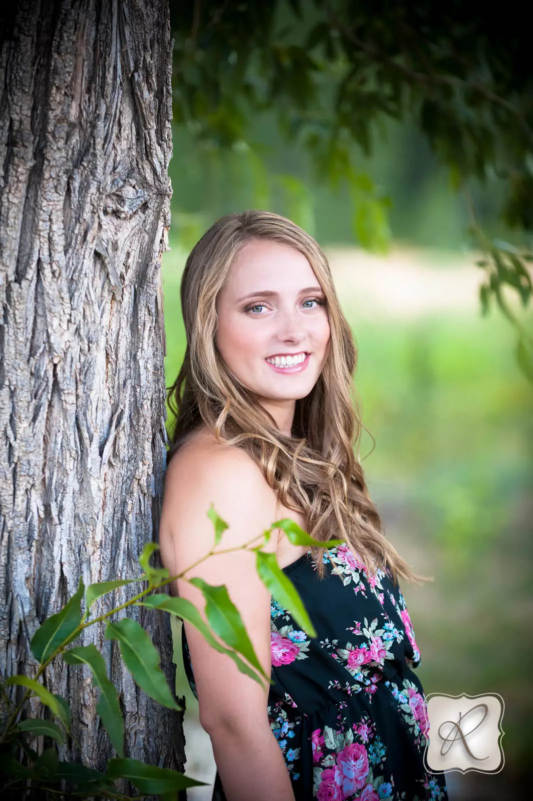 Carley | Senior Pictures with professional hair and make up