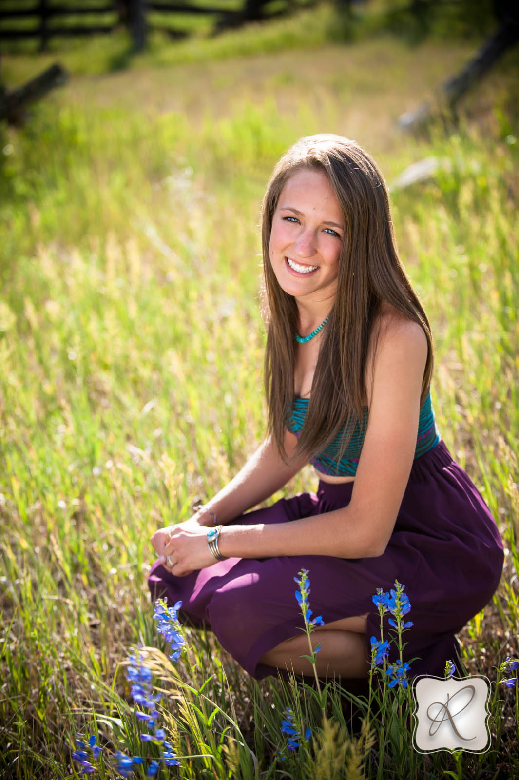 Durango Senior Pictures with Dogs and Bicycles