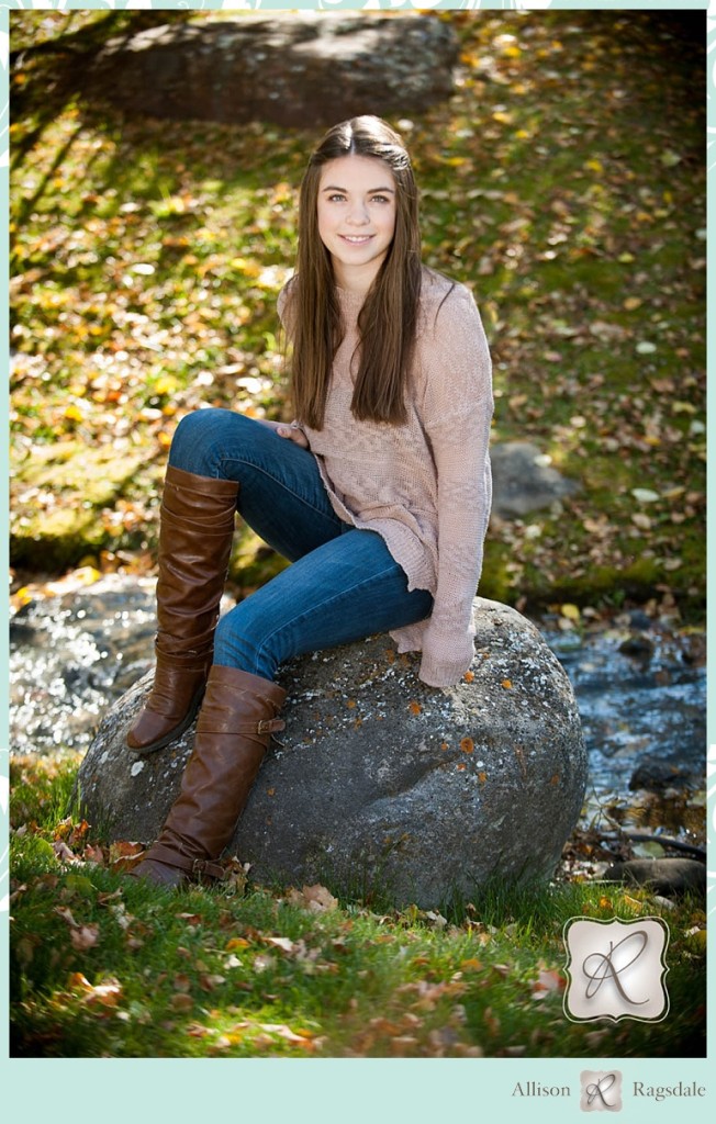 Emma's Fall Color Senior Portraits