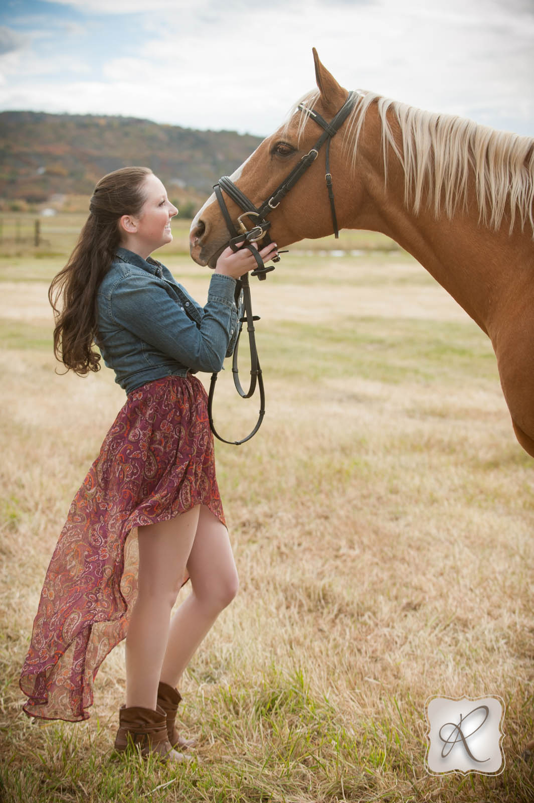 Emma's Senior Pictures With Her Horse