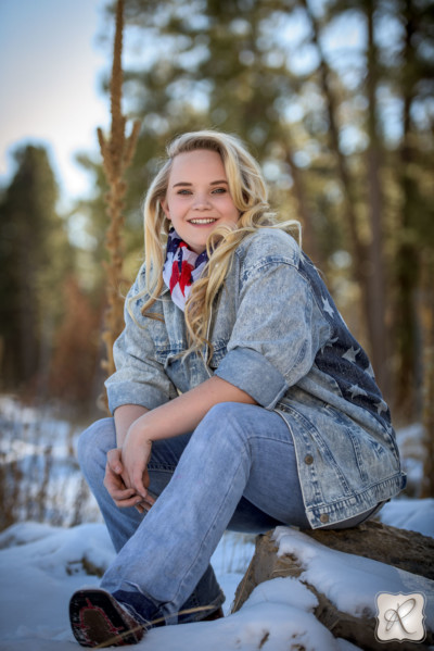 Hallie Malberg's Durango Colorado High School Senior Portraits