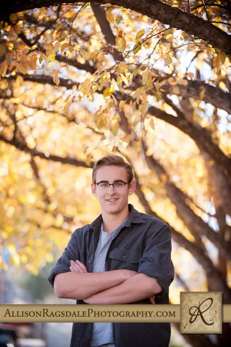 Durango Senior Portraits of one funny guy