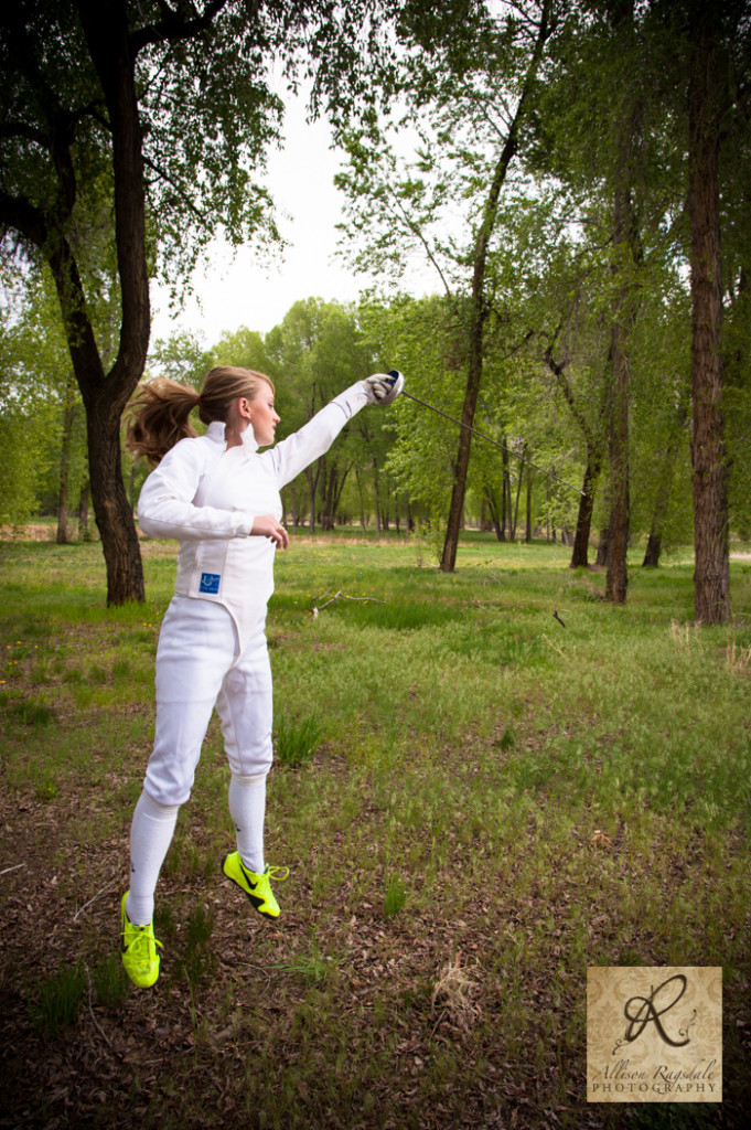 Durango Senior Photography Fencing