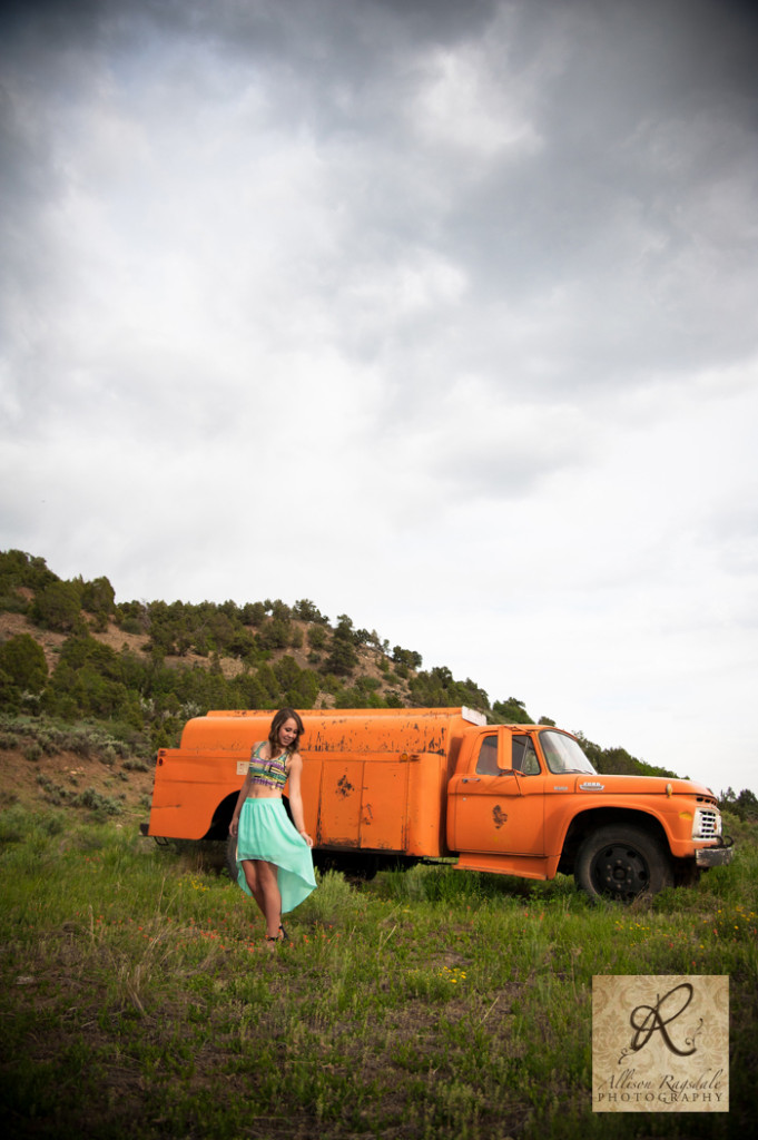 Durango Senior Portraits Old Truck