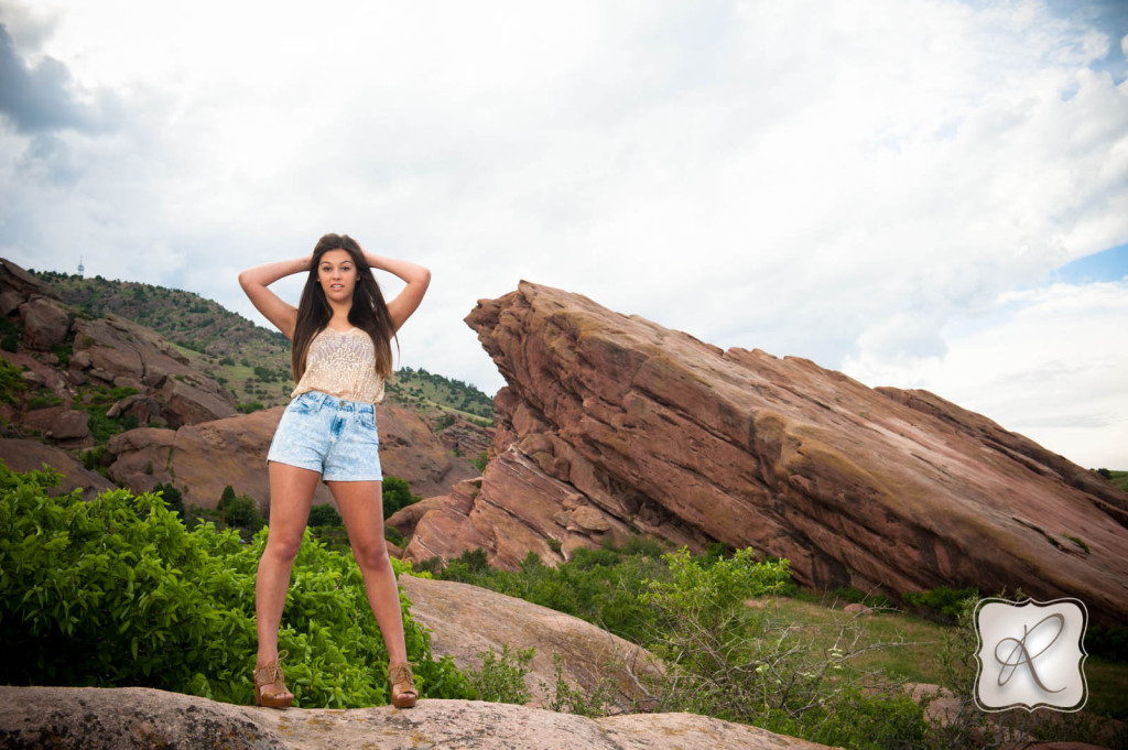 Red Rock State Park Durango CO Senior Photography