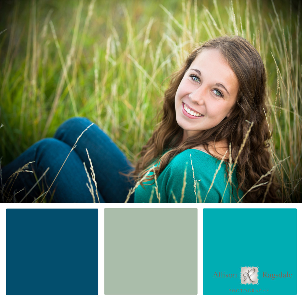 Senior Portrait Color Palettes - Durango Wedding and Family Photographers