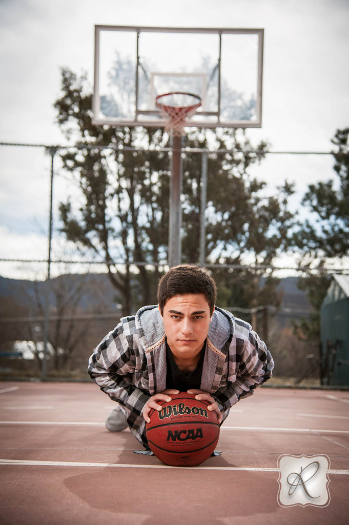 Basketball Senior Picture