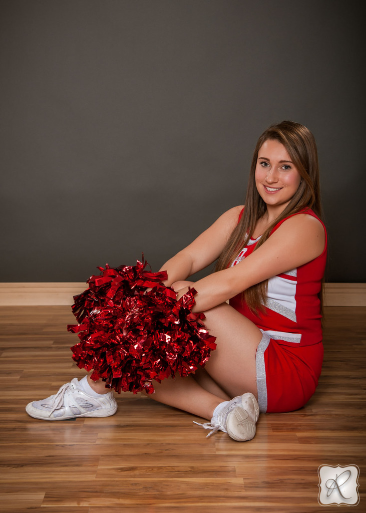 Cheerleader team photos