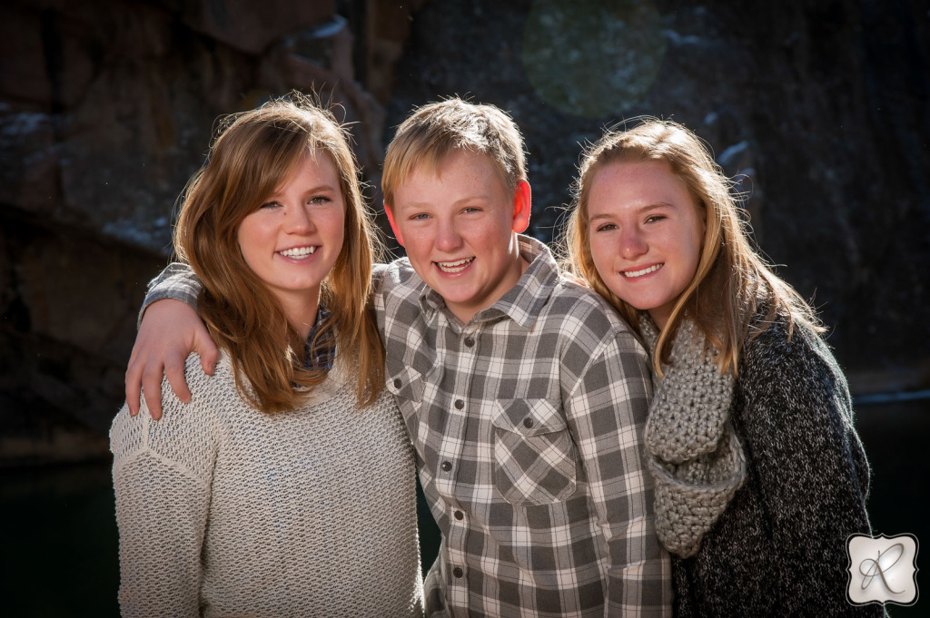 Sibling Portraits in Durango 