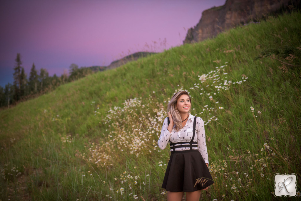 Rowan Woodford during her Senior photo shoot in Durango, CO 