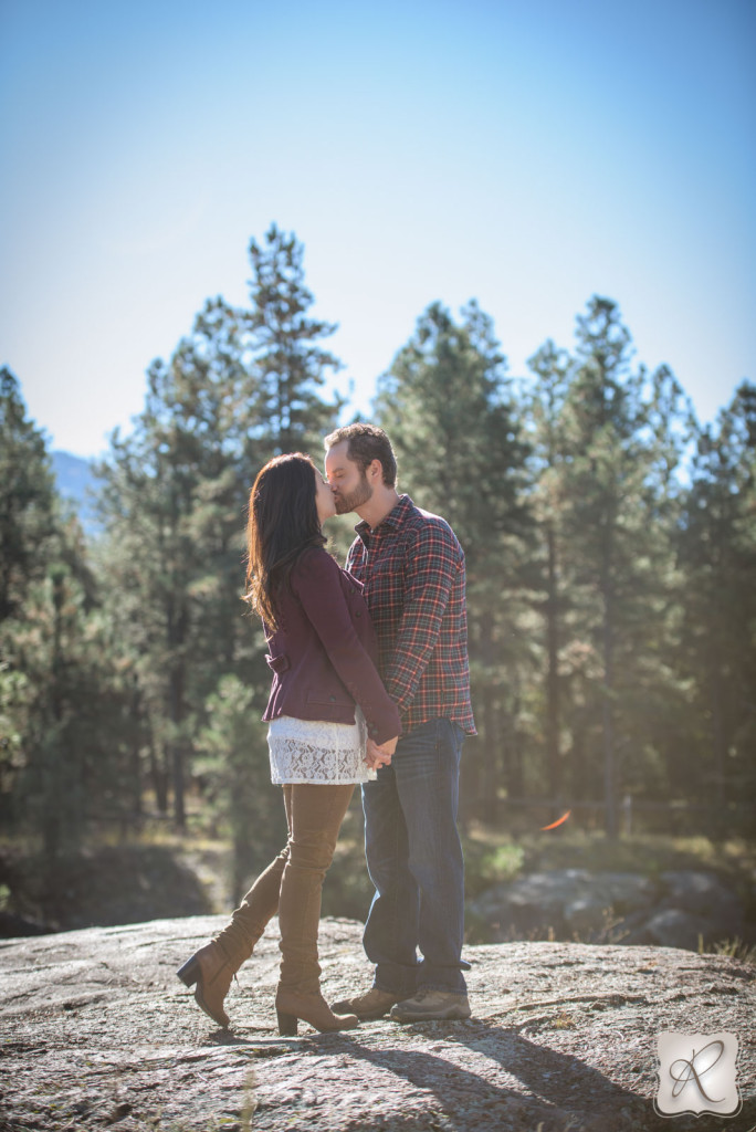 Morgan & Brian Olsson during their post-wedding photo shoot with Allison Ragsdale Photography in Durango, Colorado 