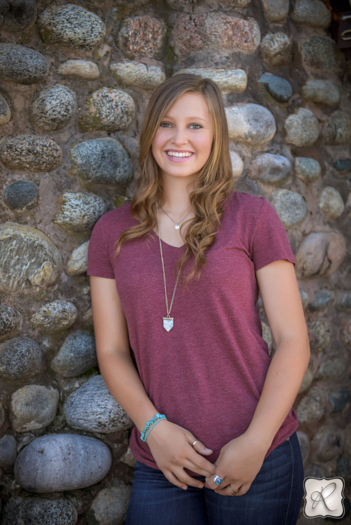 Durango High School senior Sarah Waller during her senior session with Allison Ragsdale Photography in Durango, Colorado 