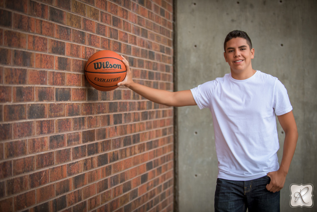 Durango High School senior Terrence Trujillo during his senior session with Allison Ragsdale Photography 