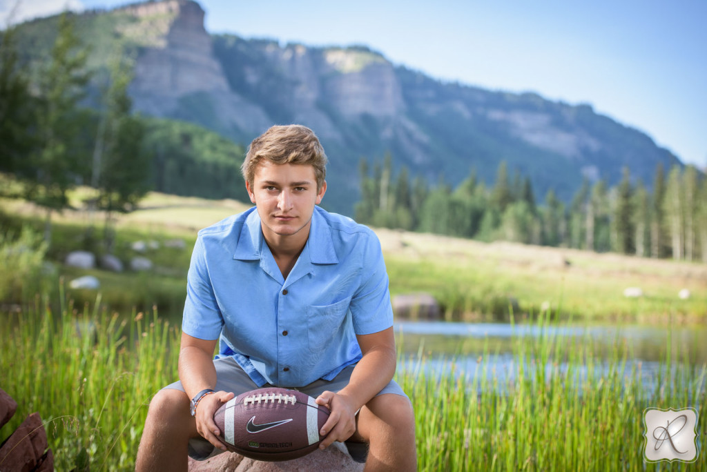 Durango High School Senior Nick Jernigan during his senior session with Allison Ragsdale Photography in Durango, Colorado 