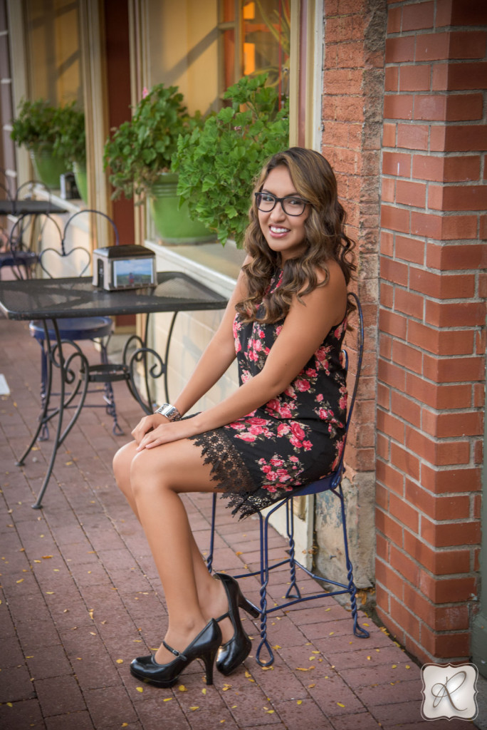 Durango High School senior Jazmin Ortiz during her senior session with Allison Ragsdale Photography in Durango, Colorado 