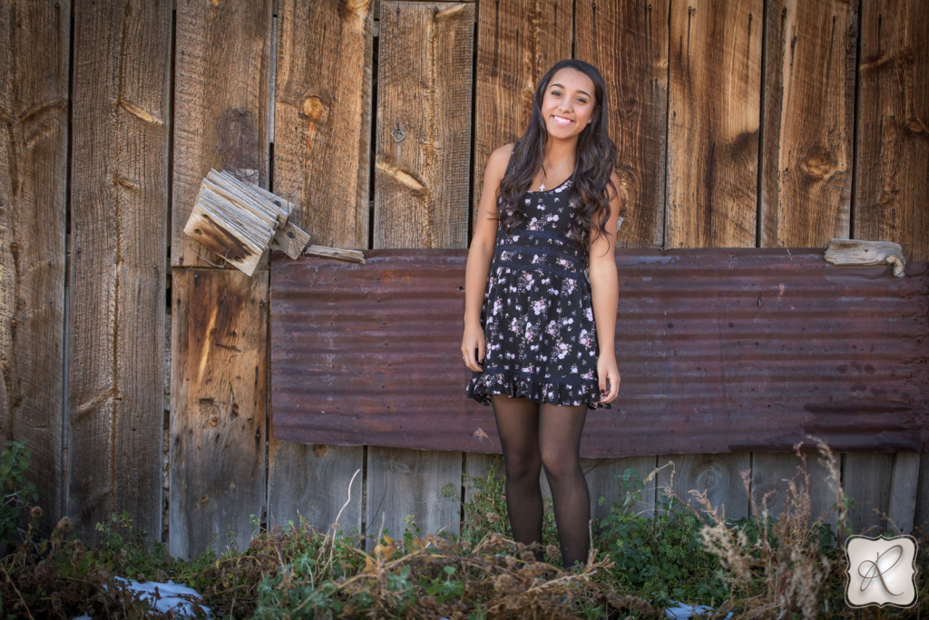 IHS senior Chrystianne Valdez during her senior session with Allison Ragsdale Photography in Durango, Colorado 
