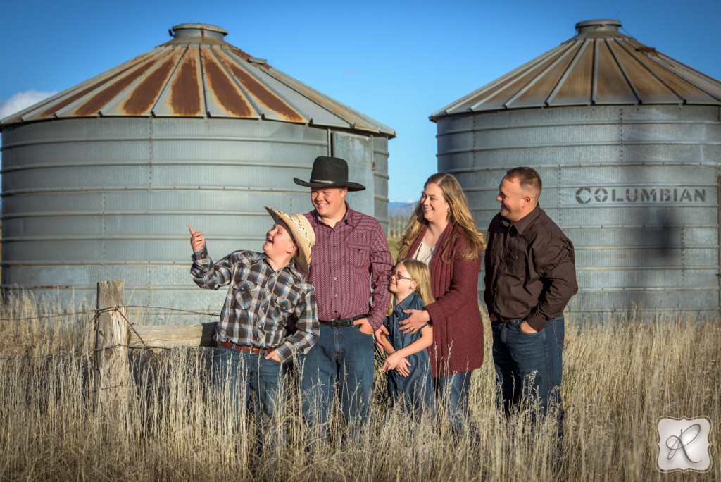 The Roderick family during their photo session with Allison Ragsdale Photography in Durango, Colorado