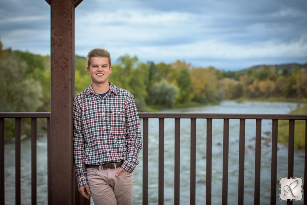 Elliot Isenberg during his senior session with Allison Ragsdale Photography in Durango, Colorado 