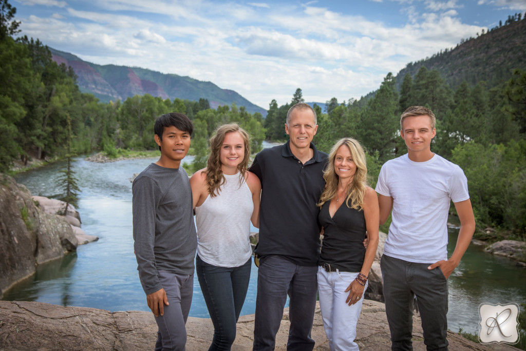 The Ensign Family during their session with Allison Ragsdale Photography in Durango, Colorado 