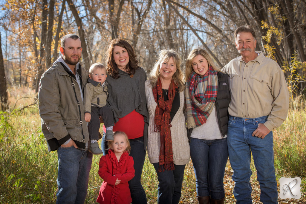 Snyder Family during their photo shoot with Allison Ragsdale Photography in Durango, Colorado 
