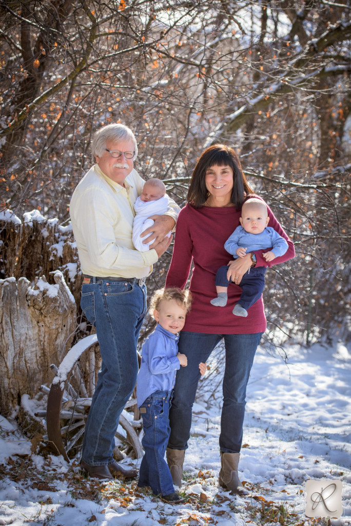 Family Pictures in Winter