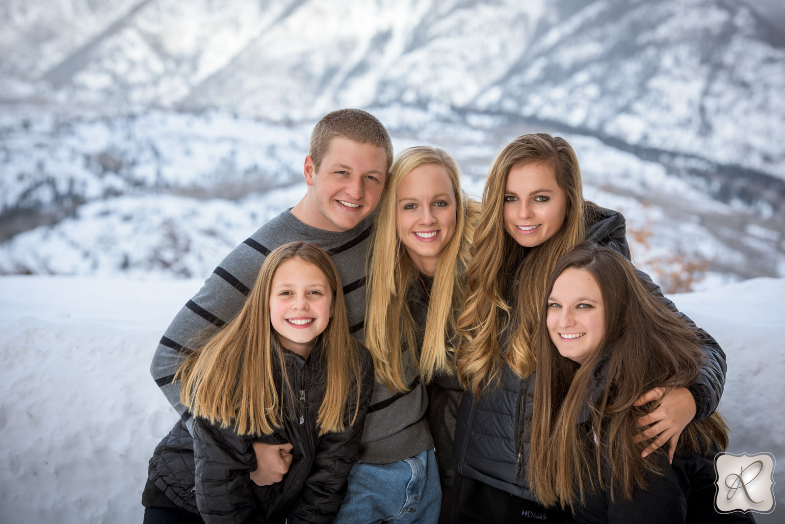 winter family portraits