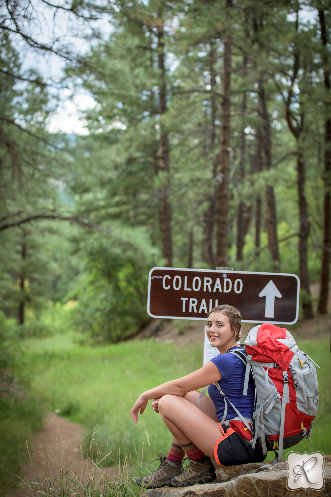 Backpacking Senior Pictures