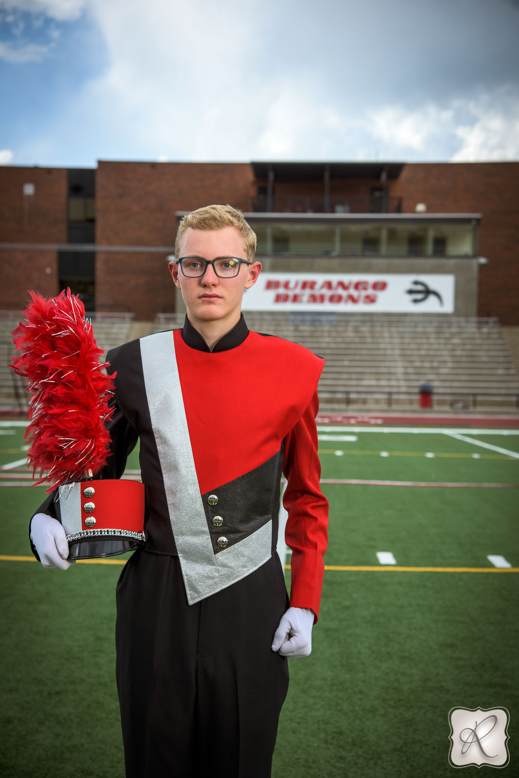 Marching Band Drum Major Portraits
