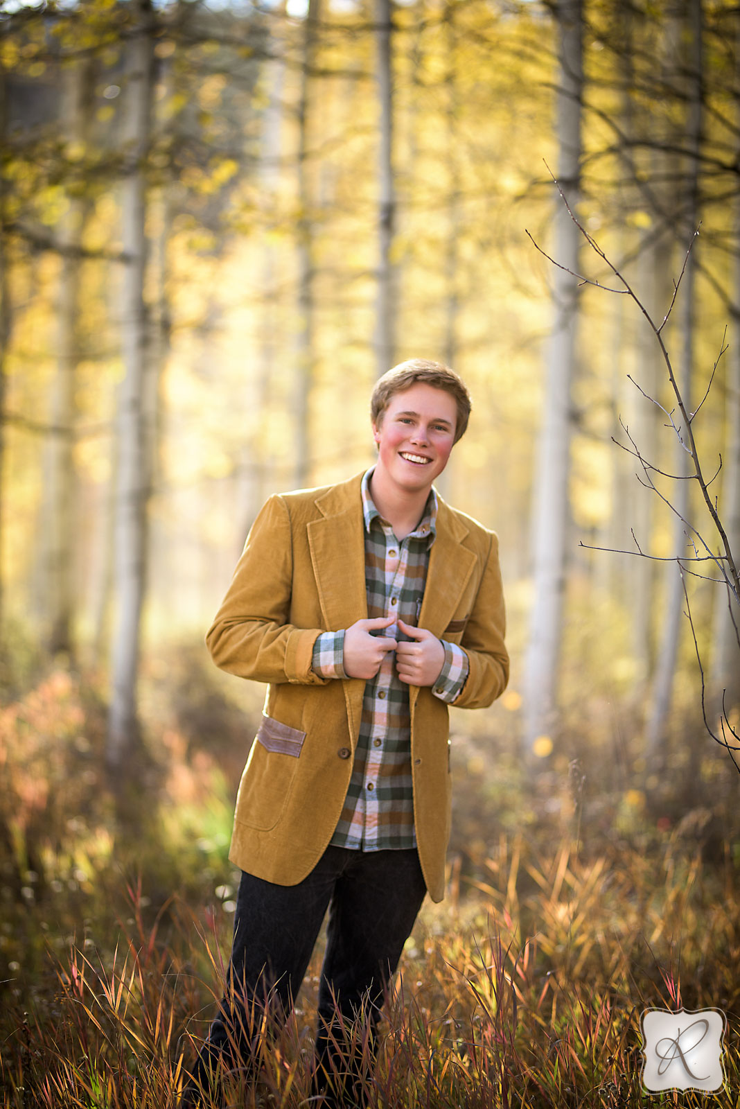 Fall senior portraits by Allison Ragsdale Photography