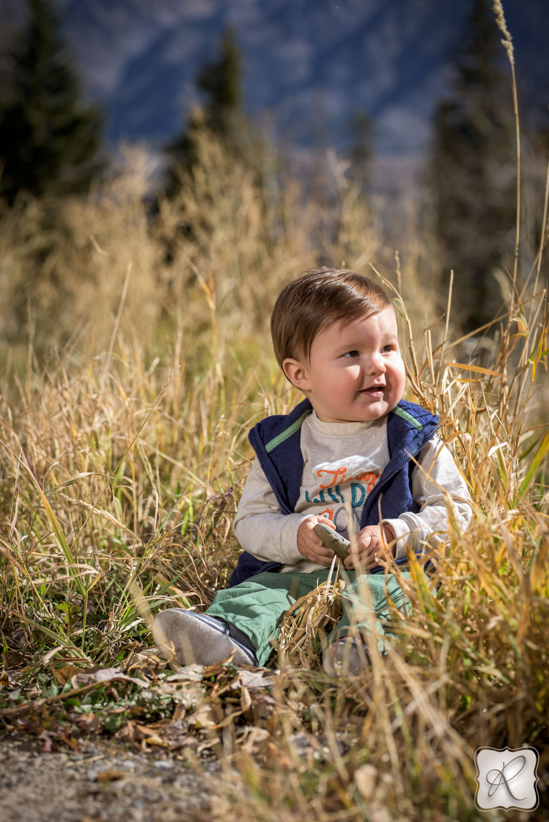 Baby portraits Durango Colorado 