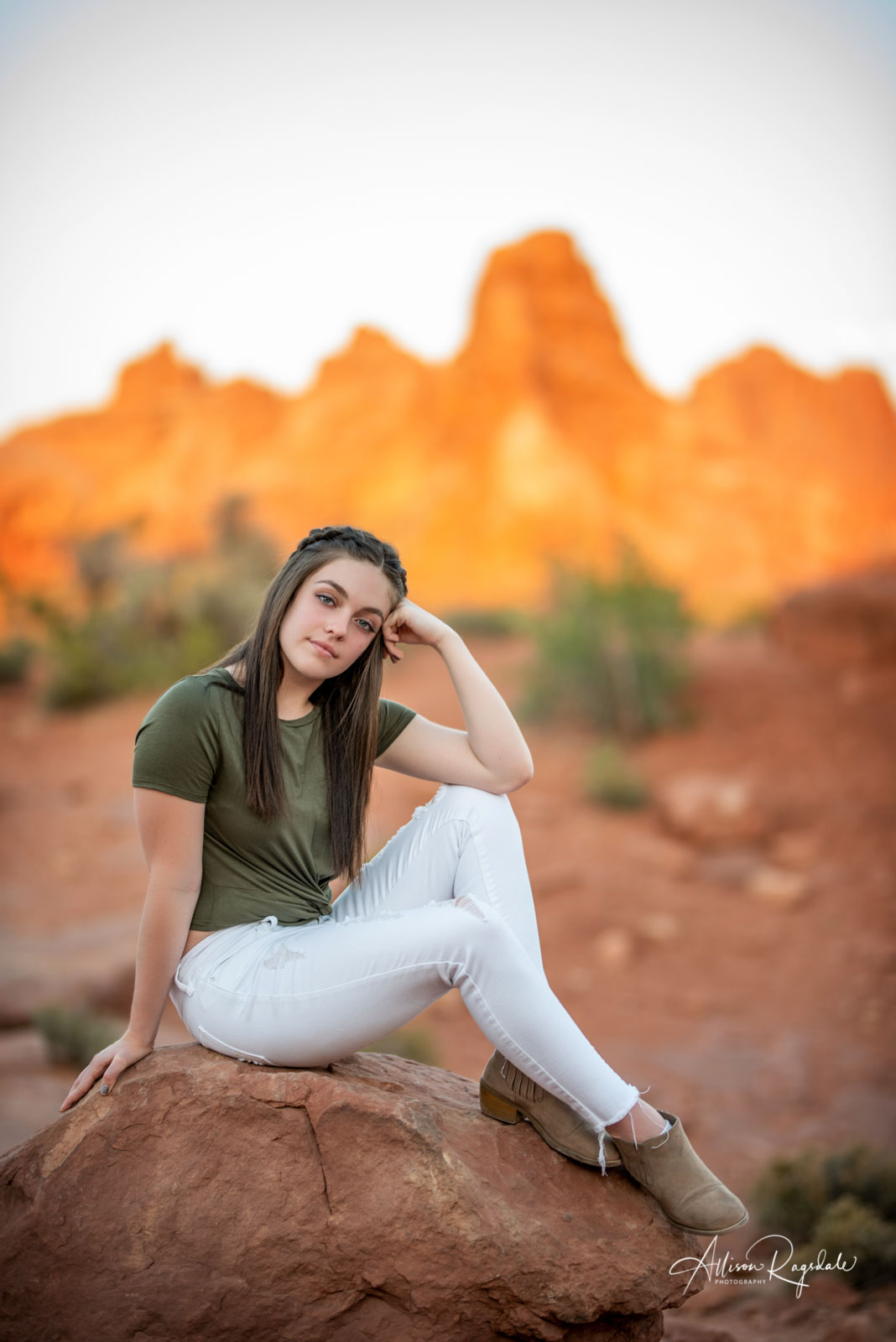 Allison Ragsdale Photography. Desert Senior Portraits 