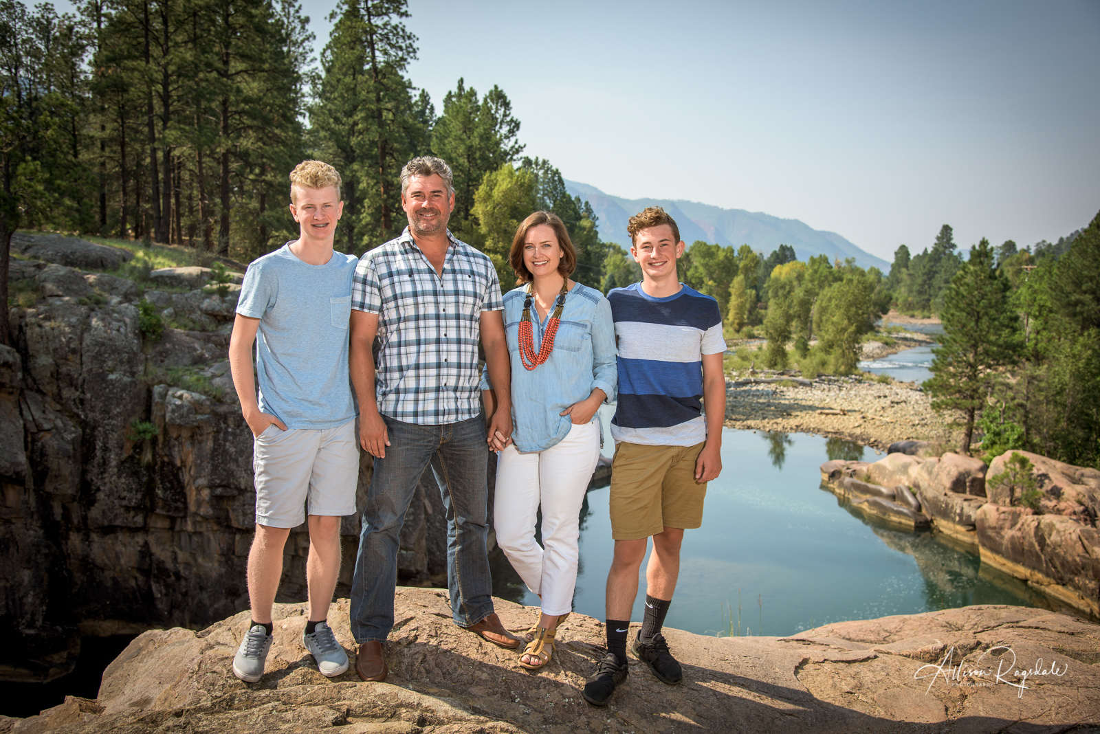 Allison Ragsdale Photography family portraits in Durango Colorado 