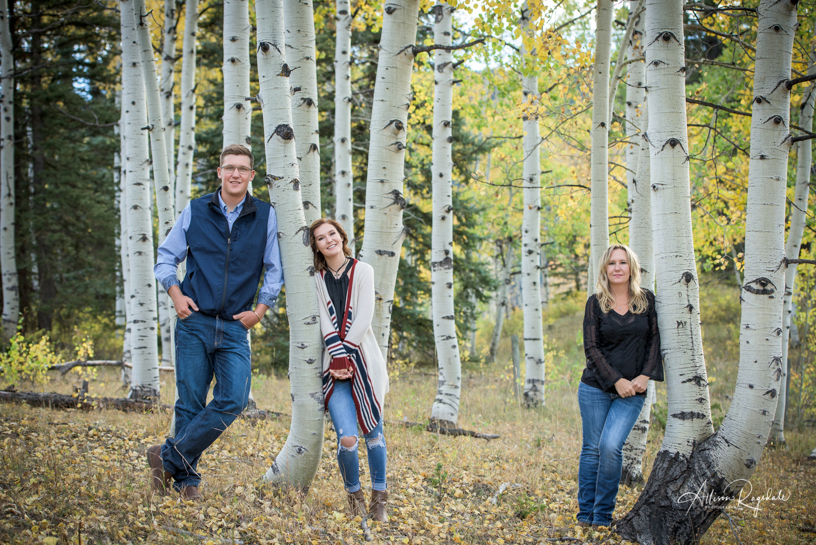 fall family portraits in Durango Colorado 