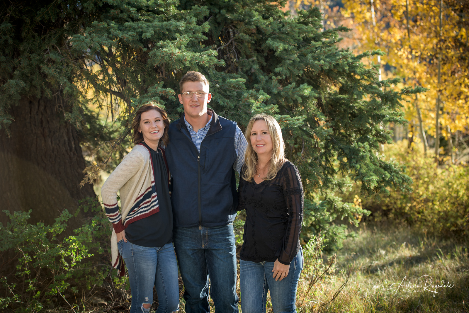 fall family portraits in Durango Colorado