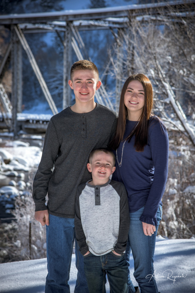 Winter Family Portraits in Durango