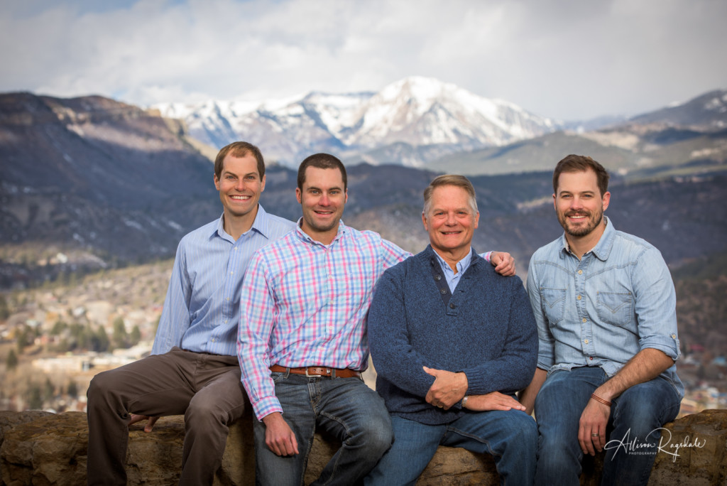 Scenic family photoshoot