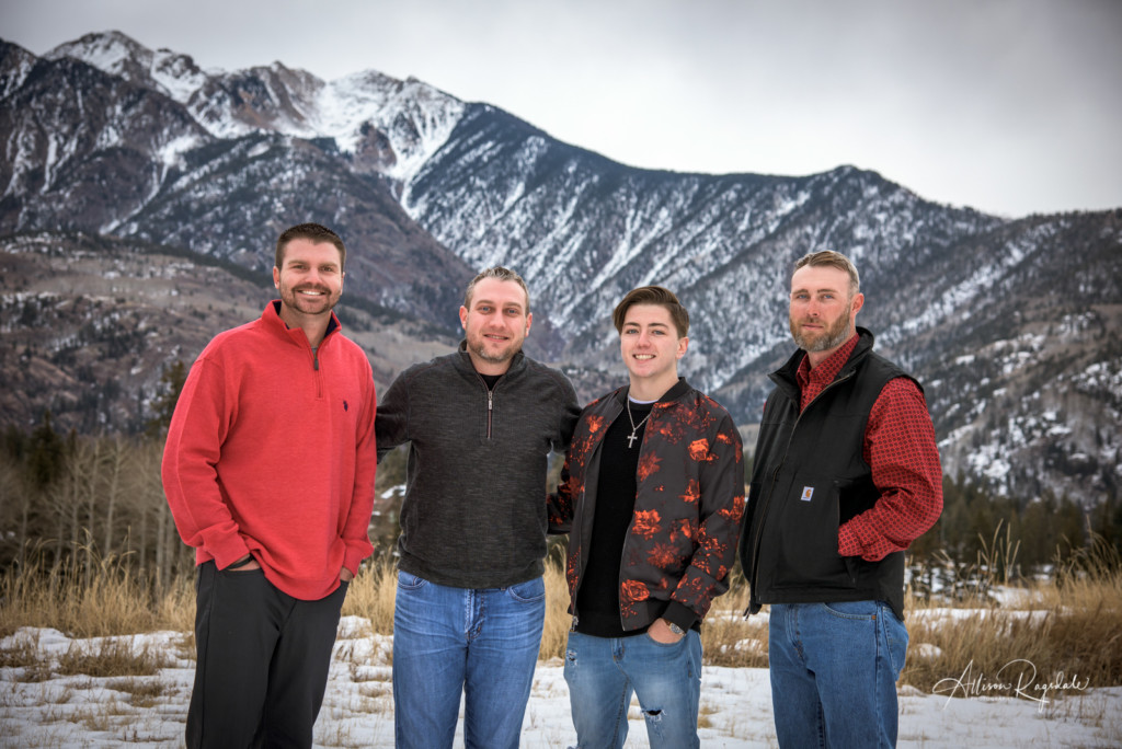 unique family portraits Durango Colorado