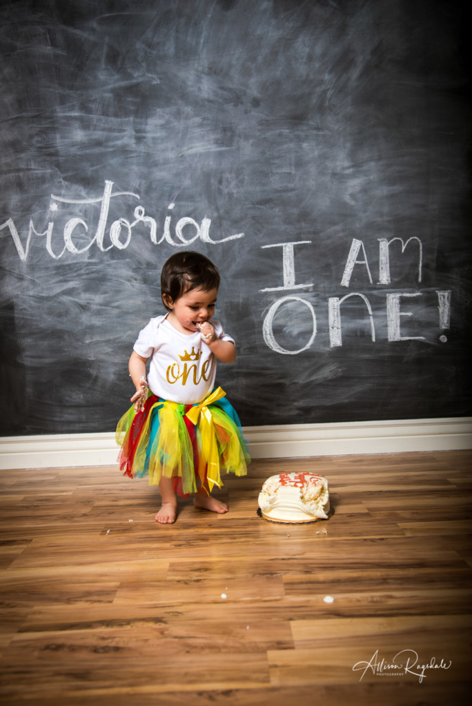 Baby's Birthday Photoshoot