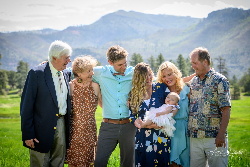 Family pictures in Durango mountains, the Mace Family
