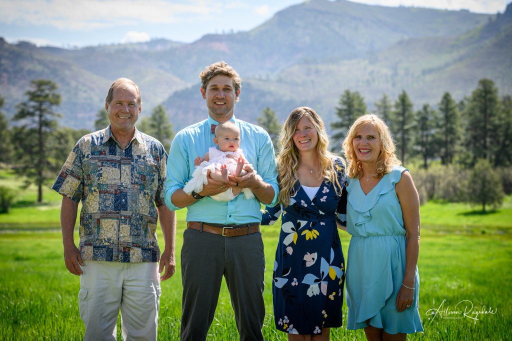 Family Pictures in the mountains, The Mace Family