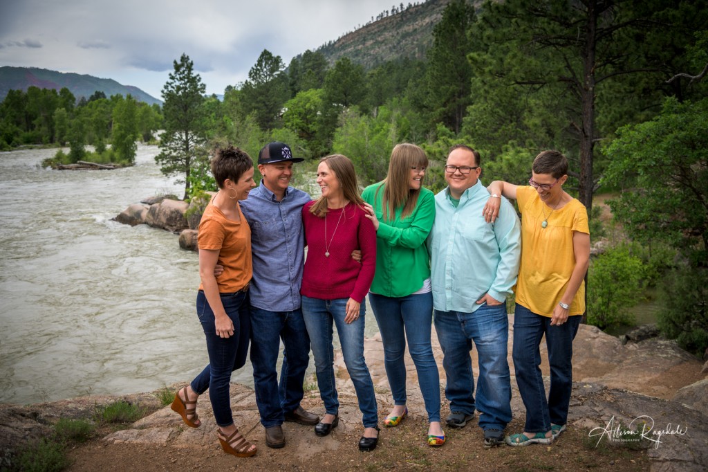 Durango Colorado mountain family portraits, the Nygren Family