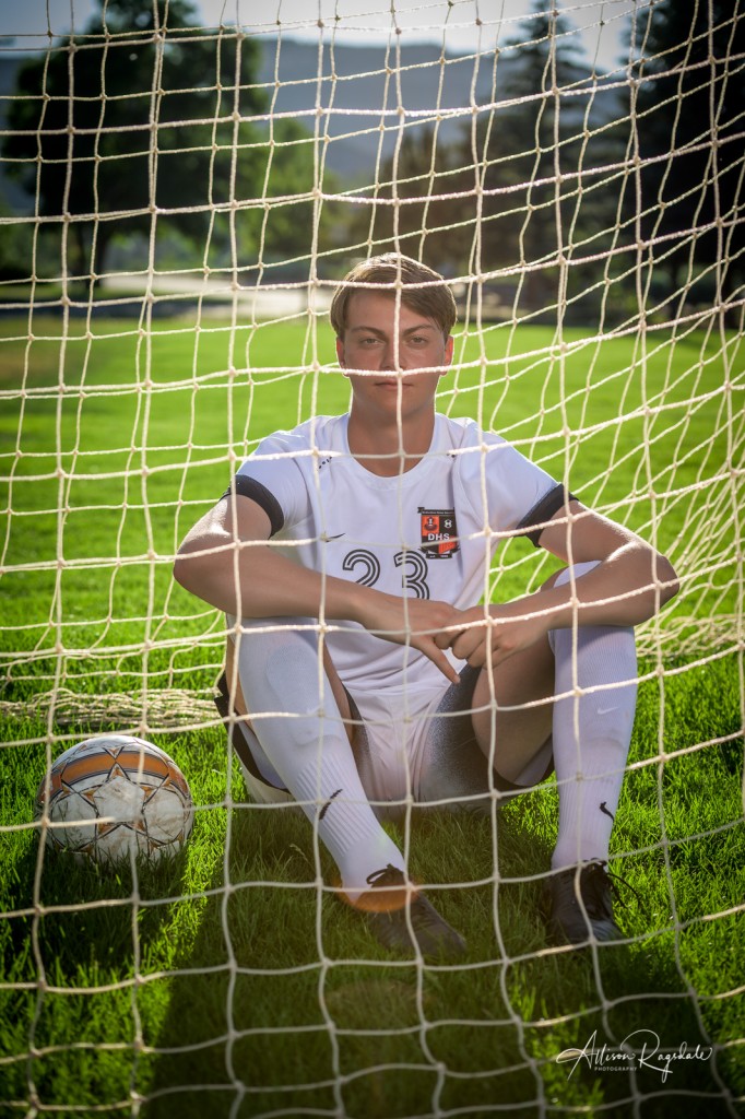Amazing senior pictures for high school soccer player