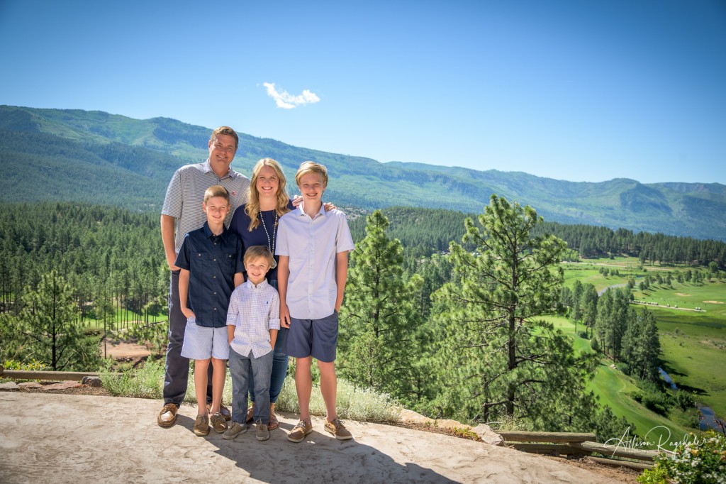 Mountain family pictures in Colorado