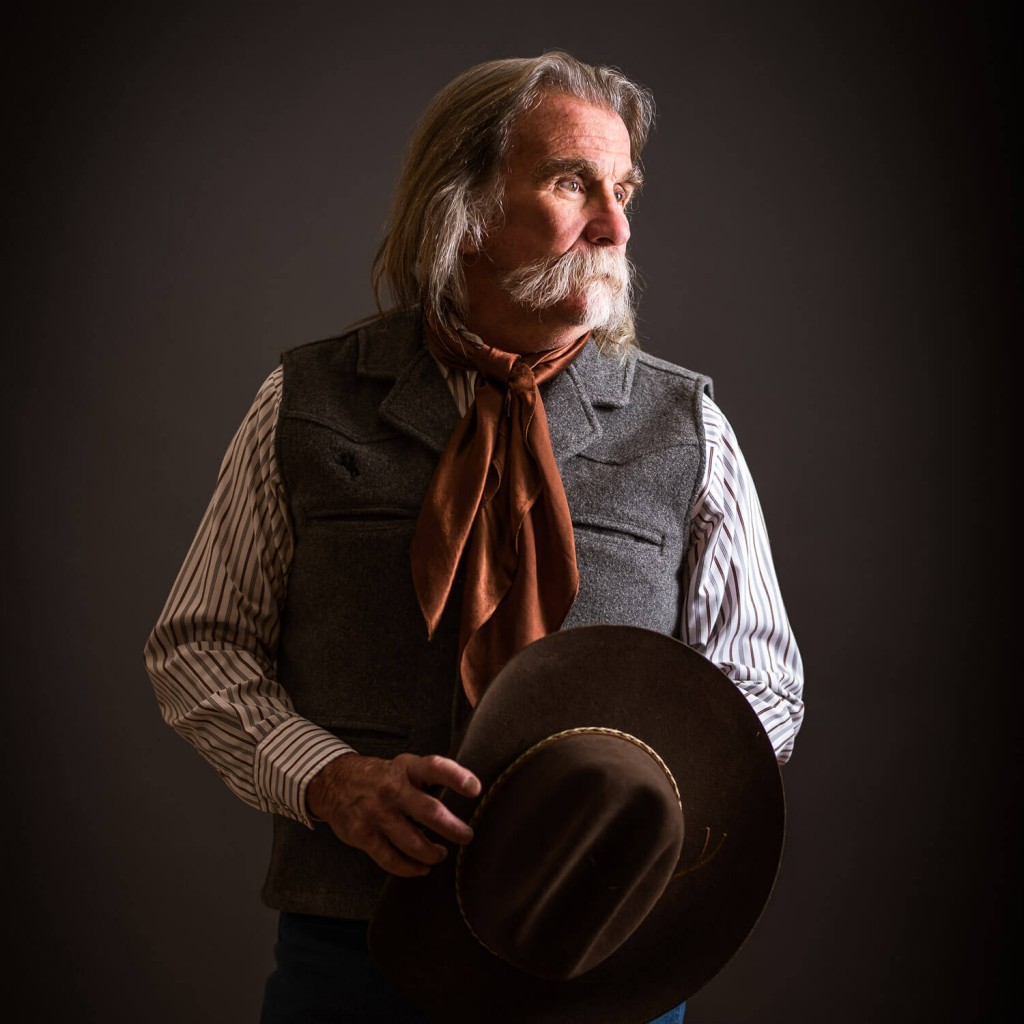 Cowboy headshot in Durango Colorado