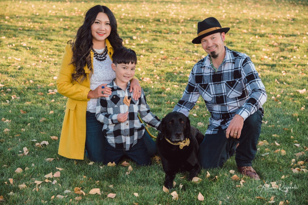 Family pictures in Colorado