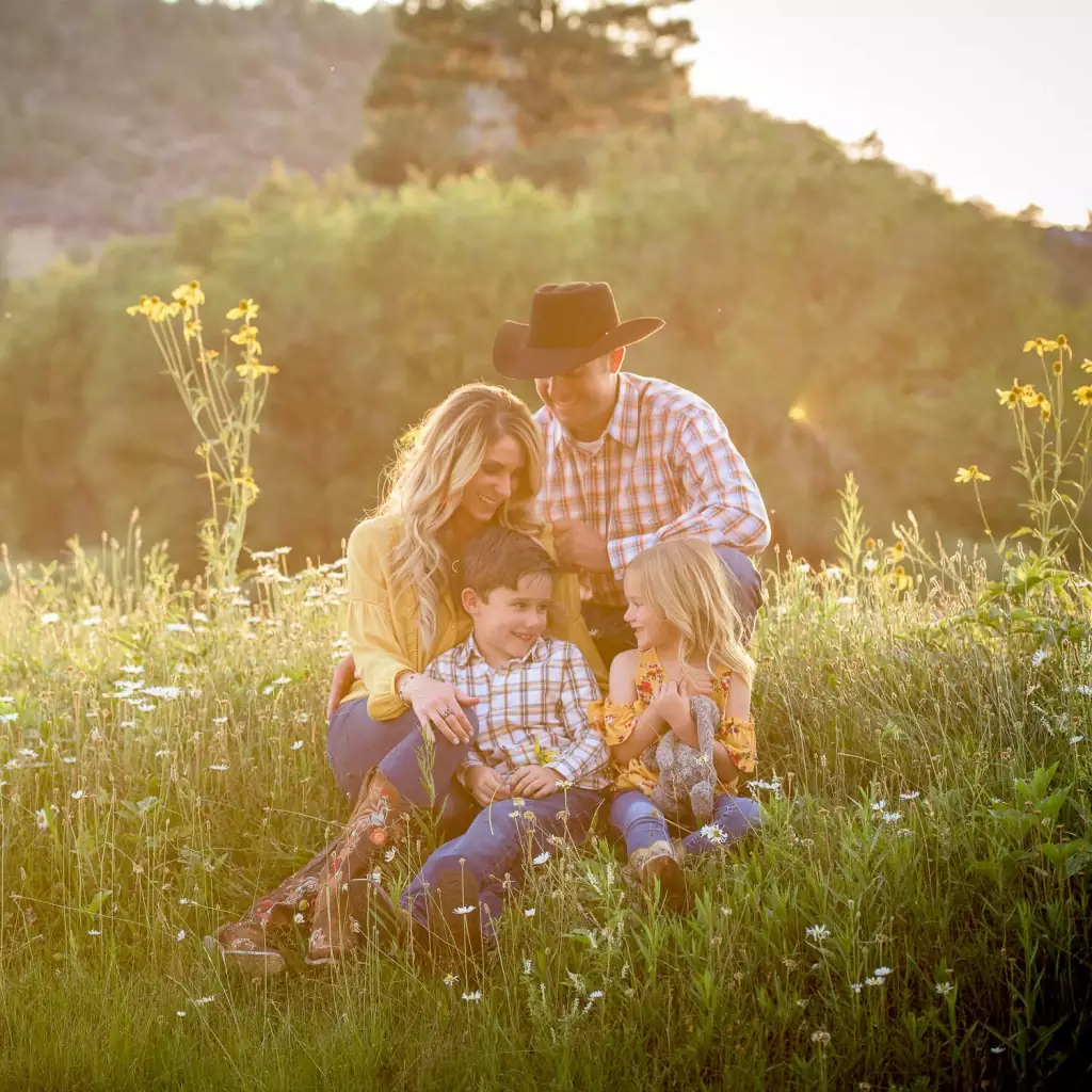 Family pictures in Durango, Colorado