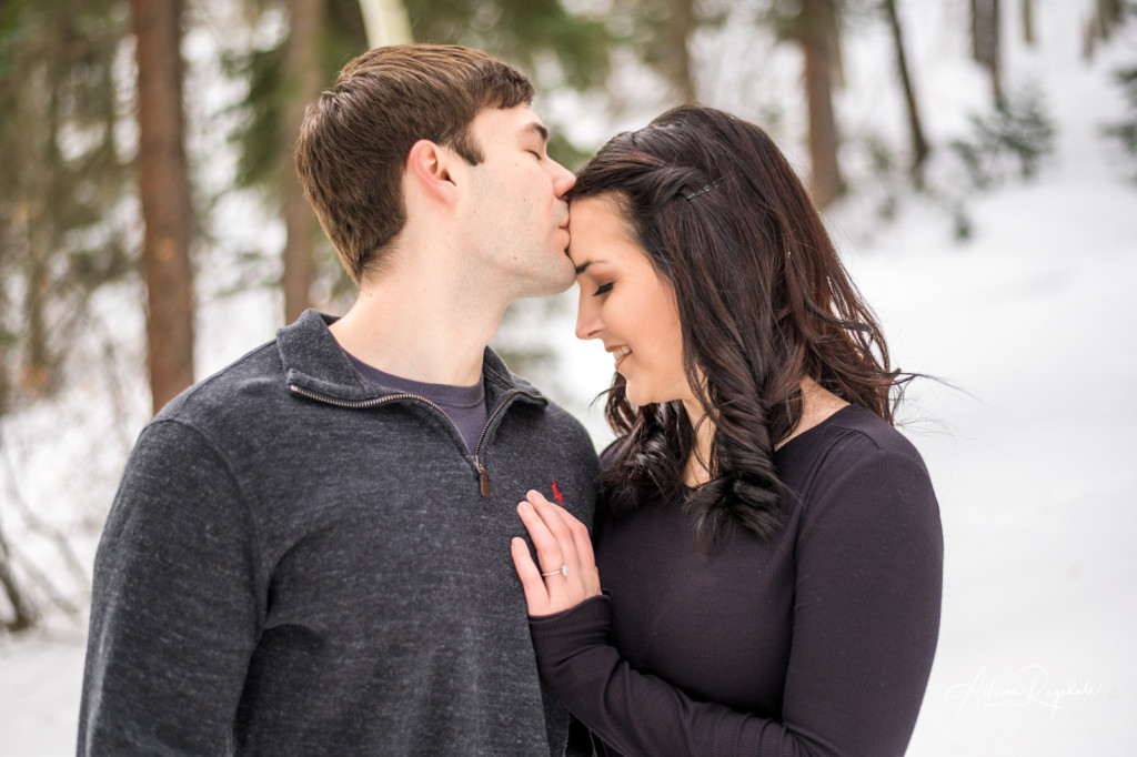 Cute engagement photography in Durango